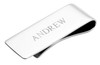 Engraved Example Sterling Silver Money Clip