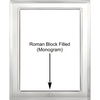 Roman Block Monogram Font Example Roman Block Monogram Font Example