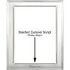Slanted Cursive Shelley Allegro Font Example