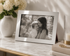 Tiffany Plain Non-Tarnish Sterling Silver 4x6 Picture Frame