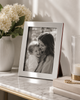 Tiffany Plain Non-Tarnish Sterling Silver 4x6 Picture Frame