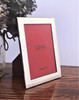 Engravable 'Tiffany Plain' 4x6  Non-Tarnish Sterling Silver Picture Frame