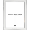 'Contemporary Plain' 5x7 Non-Tarnish Sterling Silver Picture Frame 'Contemporary Plain' 5x7 Non-Tarnish Sterling Silver Picture Frame