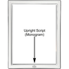 'Contemporary Plain' 8x10 Non-Tarnish Sterling Silver Picture Frame 'Contemporary Plain' 8x10 Non-Tarnish Sterling Silver Picture Frame