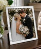 Contemporary Non-Tarnish Sterling Silver 11x14 Picture Frame