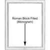 'Metropolis' 4x6  Non-Tarnish Sterling Silver Picture Frame