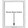 'Metropolis' 5x7 Non-Tarnish Sterling Silver Picture Frame
