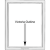 Metropolis Non-Tarnish Sterling Silver 8x10 Picture Frame