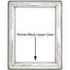 'Vintage'  5x7 Non-Tarnish Sterling Silver Picture Frame