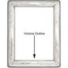 'Vintage'  5x7 Non-Tarnish Sterling Silver Picture Frame