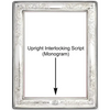 'Vintage'  8x10 Non-Tarnish Sterling Silver Picture Frame 'Vintage'  8x10 Non-Tarnish Sterling Silver Picture Frame