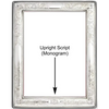 'Vintage'  8x10 Non-Tarnish Sterling Silver Picture Frame 'Vintage'  8x10 Non-Tarnish Sterling Silver Picture Frame