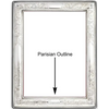 'Vintage'  8x10 Non-Tarnish Sterling Silver Picture Frame 'Vintage'  8x10 Non-Tarnish Sterling Silver Picture Frame