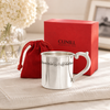 Floral Sterling Silver Baby Cup