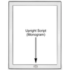 'Oxford' 5x7 Non-Tarnish Sterling Silver Picture Frame