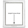 'Tiffany Bead' 4x6  Non-Tarnish Sterling Silver Picture Frame