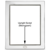 'Tiffany Bead' 5x7  Non-Tarnish Sterling Silver Picture Frame