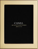 Cunill Tiffany Plain 24k Engravable Gold Plated 5x7 Picture Frame