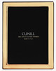 Cunill 'Contemporary' 4x6 Engravable Gold Plated Picture Frame 