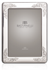 Engravable Bastianelli 'Incisa' 5x7 Sterling Silver Picture Frame 