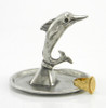 Cavagnini Dolphin Solid Pewter Ring Holder