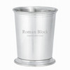 Woodbury Pewter Classic Pewter Julep Cup 10 oz Engraved Example