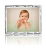 Cunill Bamboo 8x10 Non-Tarnish Sterling Silver Picture Frame