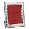 Cunill Quilted 5x7 Non-Tarnish Sterling Silver Picture Frame