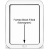 'Manchester' 8x10  Non-Tarnish Sterling Silver Picture Frame