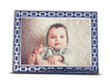 CUNILL 'Blue Links' 5x7 Silverplate Picture Frame