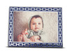 CUNILL 'Blue Links' 8x10 Silverplate Picture Frame