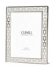 CUNILL 'White Links' 5x7 Silverplate Picture Frame