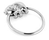 Piggy Silver Plated Baby Teething Rattle