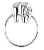 Elephant Sterling Silver Baby Teething Rattle