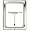 Roma Non-Tarnish Sterling Silver 4x6 Picture Frame