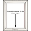 'Cord' 8x10 Non-Tarnish Sterling Silver Picture Frame