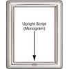 'Cord' 8x10 Non-Tarnish Sterling Silver Picture Frame
