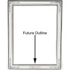 'Vineyard' 5x7 Non-Tarnish Sterling Silver Picture Frame 'Vineyard' 5x7 Non-Tarnish Sterling Silver Picture Frame