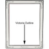 'Vineyard' 5x7 Non-Tarnish Sterling Silver Picture Frame 'Vineyard' 5x7 Non-Tarnish Sterling Silver Picture Frame