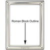 'Norwich' 5x7 Non-Tarnish Sterling Silver Picture Frame 'Norwich' 5x7 Non-Tarnish Sterling Silver Picture Frame