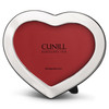 Cunill Engravable Heart 4x6 Sterling Silver Picture Frame
