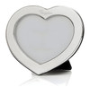 Heart Silhouette Sterling Silver 5x7 Picture Frame