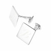 Sterling Silver Square Cuff Links