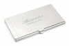 Silverplated Madison Business Card Case