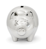 Classic Silverplated Piggy Bank - Non Tarnish