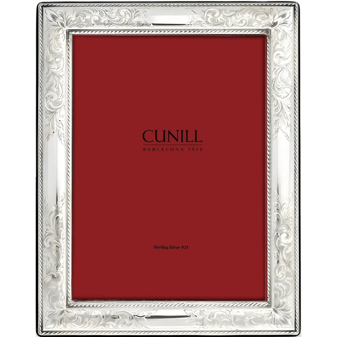 Cunill Vintage Non-Tarnish Sterling Silver 4x6 Picture Frame