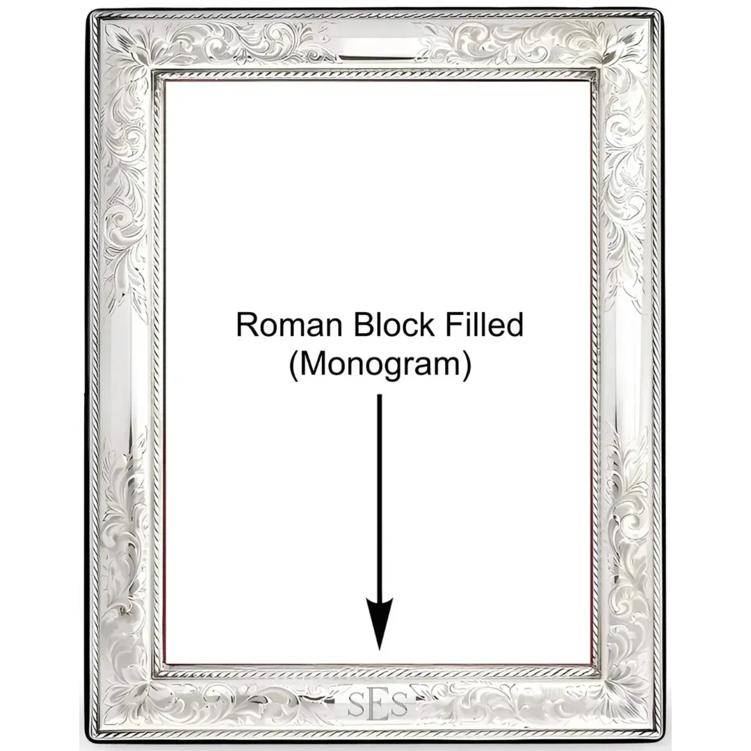 Cunill Vintage Non-Tarnish Sterling Silver 5x7 Picture Frame