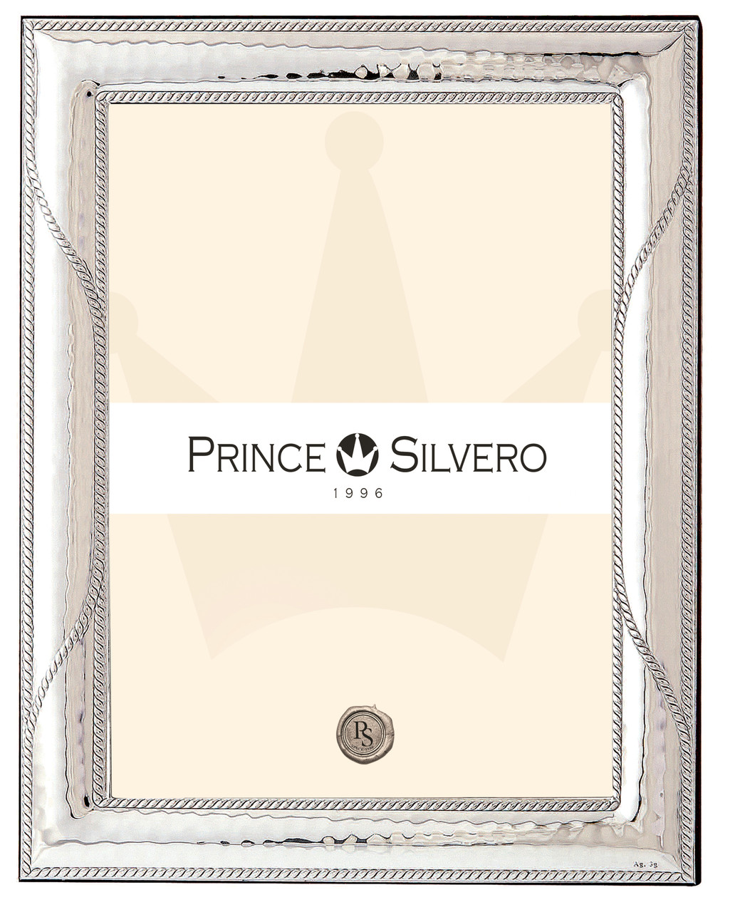 Nautical 8x10 Sterling Silver Overlay Picture Frame Cunill
