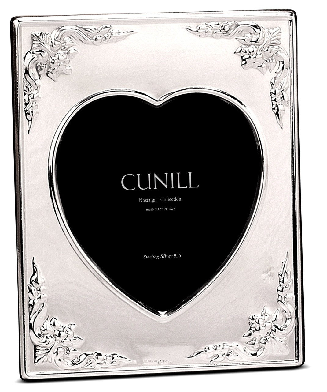 Victorian Heart' 4x6 Non-Tarnish Sterling Silver Picture Frame - Cunill  America, Inc