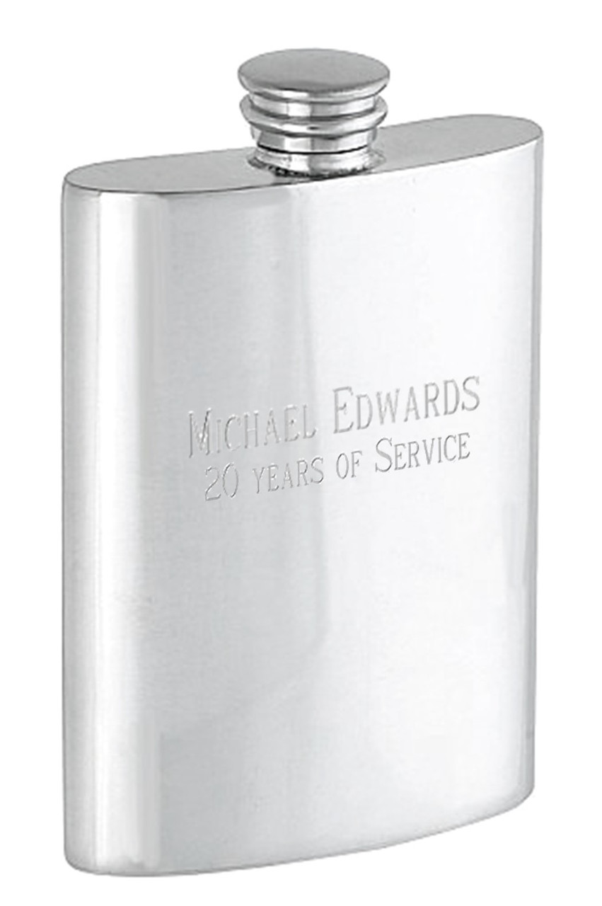 Woodbury Pewter Classic Pewter Hip Flask